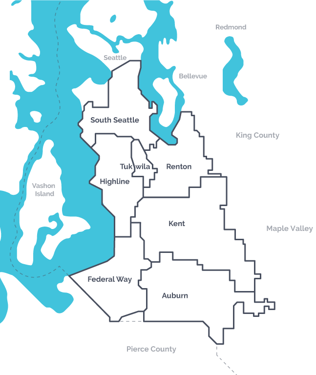 King County School District Map Our Region   Road Map Project